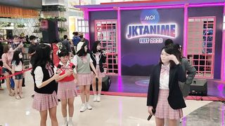 The Local Girlband Idol at Japanese Event - Great Dance & Singing Part 3
