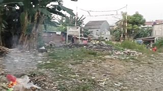 The village area near urban area