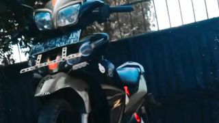 Motorcycle modified simple