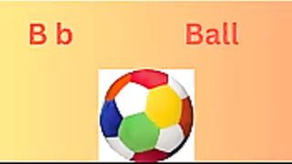 Learn Alphabet B b for kids | Letter B b | ABCD preschool for kids