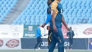 Hasan Ali dancing in the ground of Sri Lanka'super