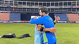 Pakistan indian players meet up. Indopak match memories