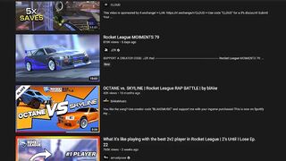 unknown rocket league within youtubers