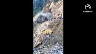 LANDSLIDE IN MIZORAM