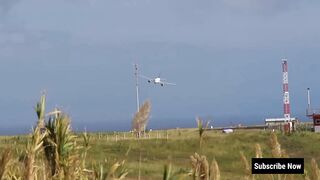 Azores Airline Airbus A310 Performs High Speed Low Pass