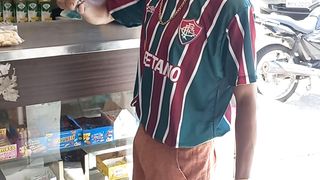 GUGA FELIZ ANTES DO JOGO DO FLUMINENSE