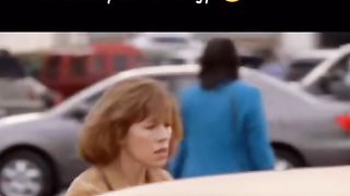 Fighting lads with cars