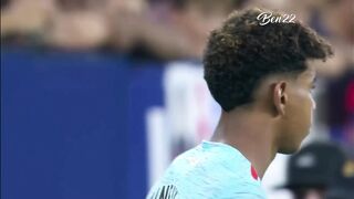 Lamine Yamal 2 vs 1 Osasuna