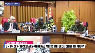 UN UNDER SECRETARY -GENERAL MEET DEFENSE CHIEF IN ABUJA