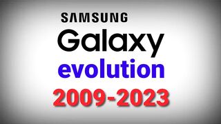 all samsung galaxy mobile phone evolution from 2009_2023-history of samsung gala