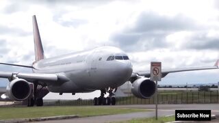 TAP Airbus A330 Forced To Taxi Uphill Along An Incredibly Narrow Taxiway