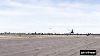 MD500 E Helicopter Autorotation Landing Amazing Video