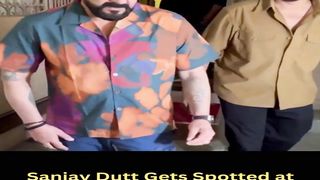 Sanjay Dutt Gets Spotted at Dubbing studio in Bandra #shorts #sanjaydutt #short #trending #viral #bollywood #viralshorts