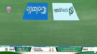 Last 2 Overs | Suspense & Thriller | Pakistan Women vs South Africa Women | 3rd T20I | PCB