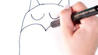 Cute paper cat DIY