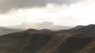 Brown Mountain During fall Season