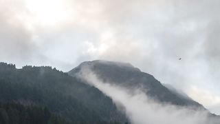 Time-Lapse Video of Foggy Mountain Forest