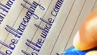 Good ##handwriting