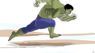 Superman Vs Hulk Animation