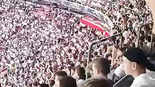 The best paper airplane throw in history