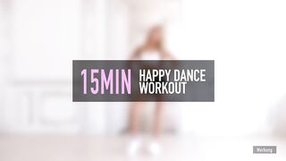 15 MIN HAPPY DANCE WORKOUT - burn calories and smile No Equipment I Pamela