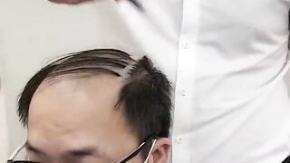 Realistic wigs for bald men - Change Hair Style #wig #fakehair #hair #hairstyle #shorts.