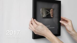 Casting Gold YouTube Play Button