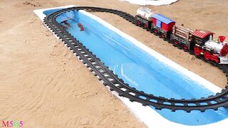 diy long Train Toy | Fish in River
