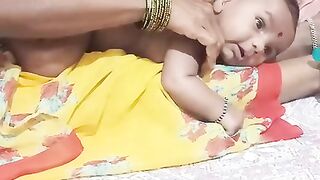 Indian baby massage
