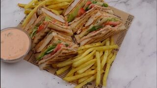 Chicken Club Sandwich, kids lunch box recipe