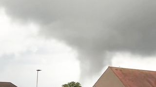 Devastating Chaos: Massive Tornado Strikes City Center! #extremeweather
