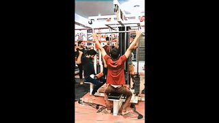 Back Workout at gym#gymmotivation #shortvideo #viralshorts videos for workout for everyone