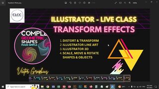 Illustrator Transform & Distort -TLCC Live Class