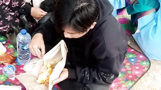 Kunjungan besuk anak di pospes