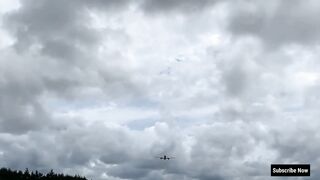 Royal New Zealand Air force Boeing 757 High Speed Low Pass