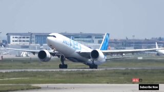 Neo Airbus A330 Plane Struggles To Get Airborne During a Take Off