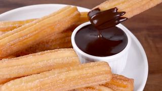 PERFECT CHURROS with  Chocolate