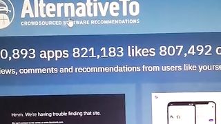 Search for any free alternative