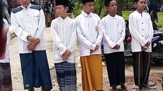 Penyambutan tamu istimewa ke ponpes juriyah dahlaniyah