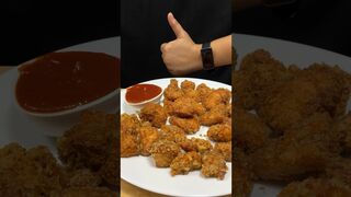 CHICKEN Popcorn With Ketchup ????????????????????????