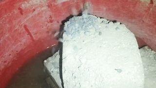Water crumble sand