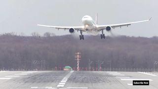 Plane Crosswind Landing Attempt Failed Amazing Video