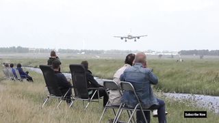 Turkish Airlines Plane 2nd Landing Attempt Again Failed