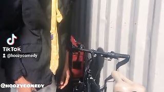 Uncle cut me stealing bicycle ????????
