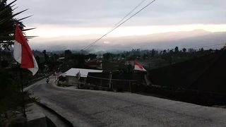 INDAHNYA SORE HARI Di pegunungan SINDORO