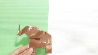 origami elephant from folded paper l origami elephant 3