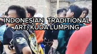 INDONESIAN TRADITIONAL ART, KUDA  LUMPING