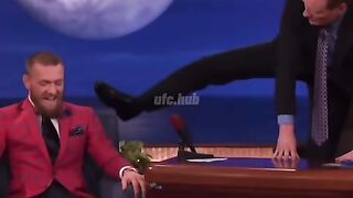 Conor McGregor Throws The Craziest Kick On Interviewer! 2