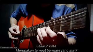 Opening Crayon shinchan cover gitar