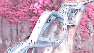 Ruyi Bridge China #beautyoftheworld #nature #visitingpace #beautiful Scene #fyp #viral